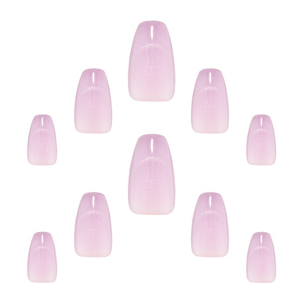 Elegant Touch cat eye french nail kit mystic lilac - British product