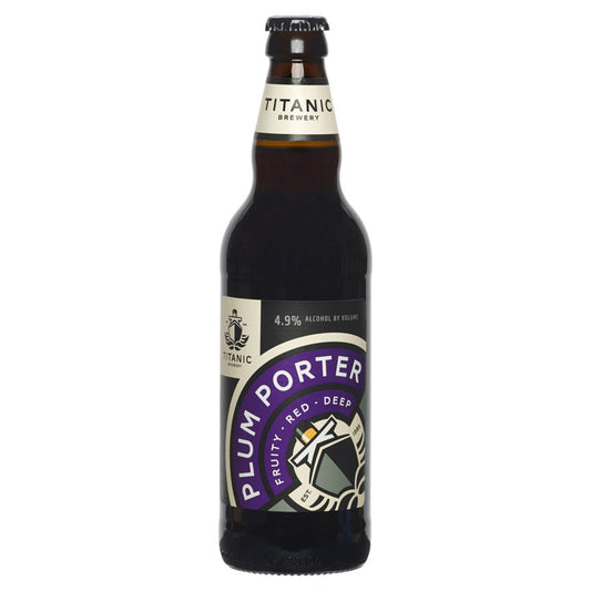 Titanic Brewery Dark Strong Plum Porter Beer & Cider ASDA   