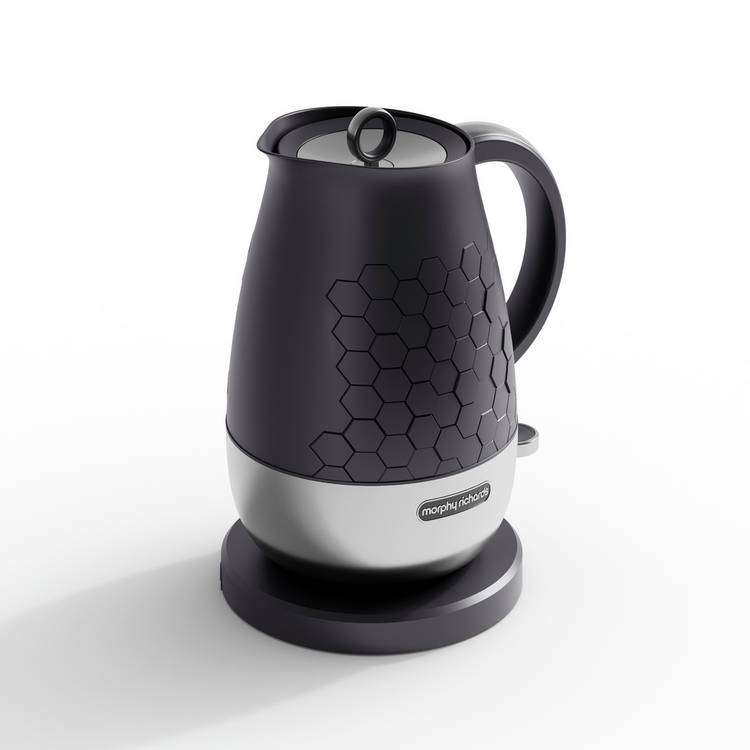 Morphy Richards Cassini kettle black 1.7L, imported from the UK