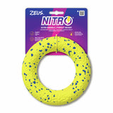 Zeus NITRO Ring dog toy 16cm, imported from the UK