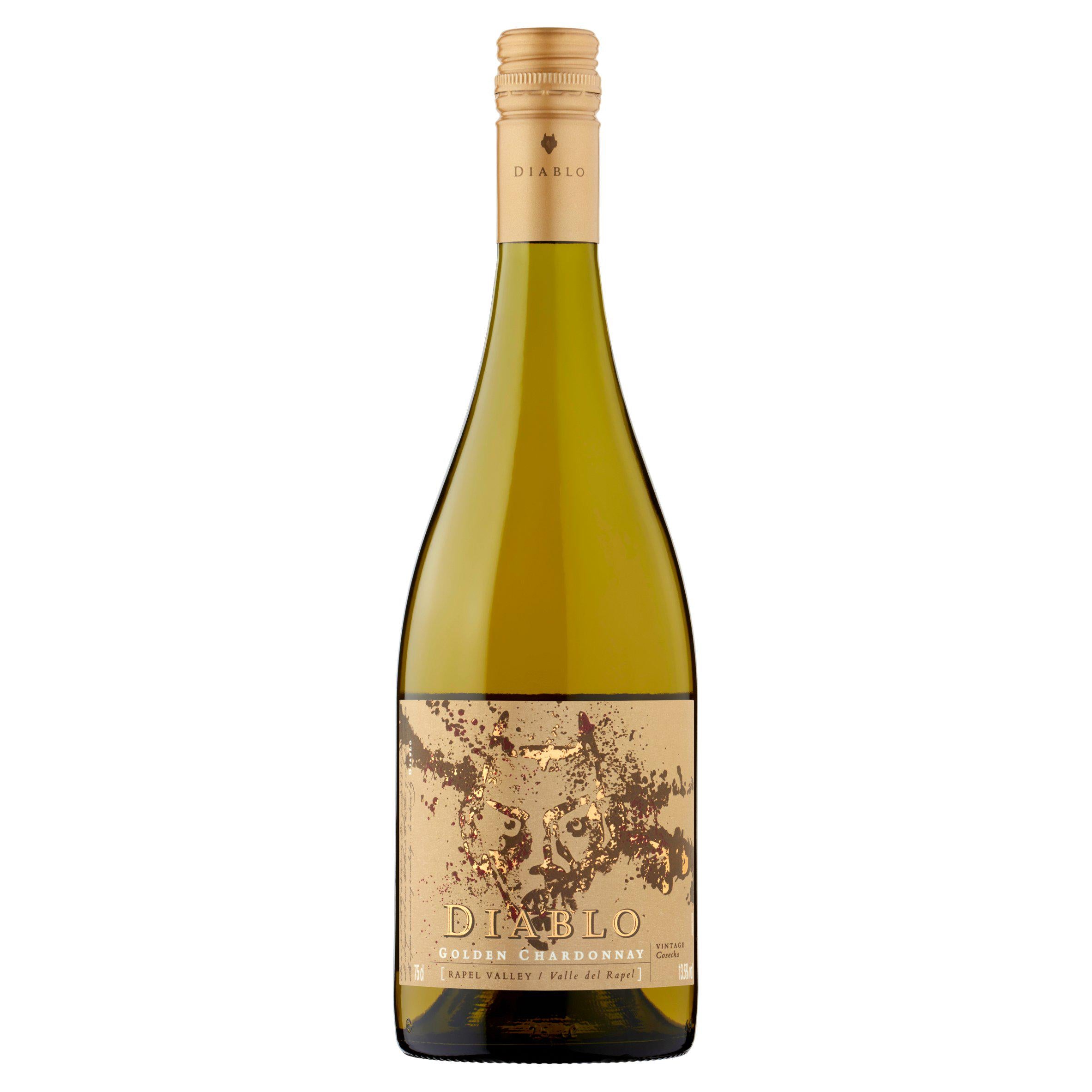 Diablo Golden Chardonnay Chile White Wine 75cl GOODS Sainsburys   