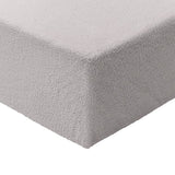 Argos Home fleece fitted sheet grey single, UK version