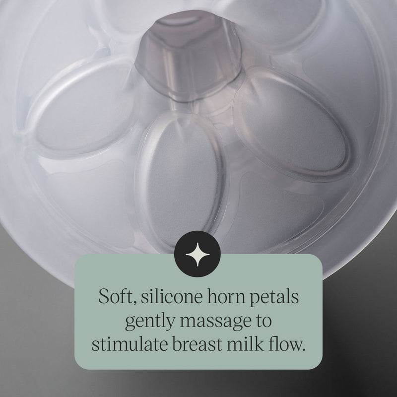 Tommee Tippee single manual breast pump with 150ml bottle, UK version