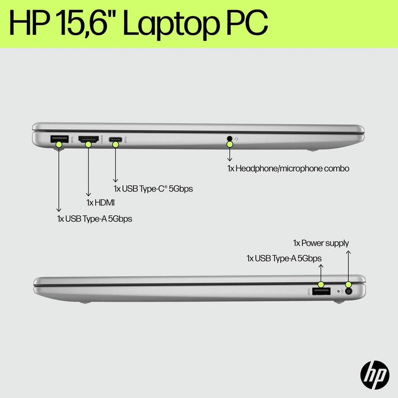 HP 15.6 laptop Intel Core i5, imported from the UK