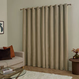 Furn velvet blackout curtains mocha 117x137cm, imported from the UK