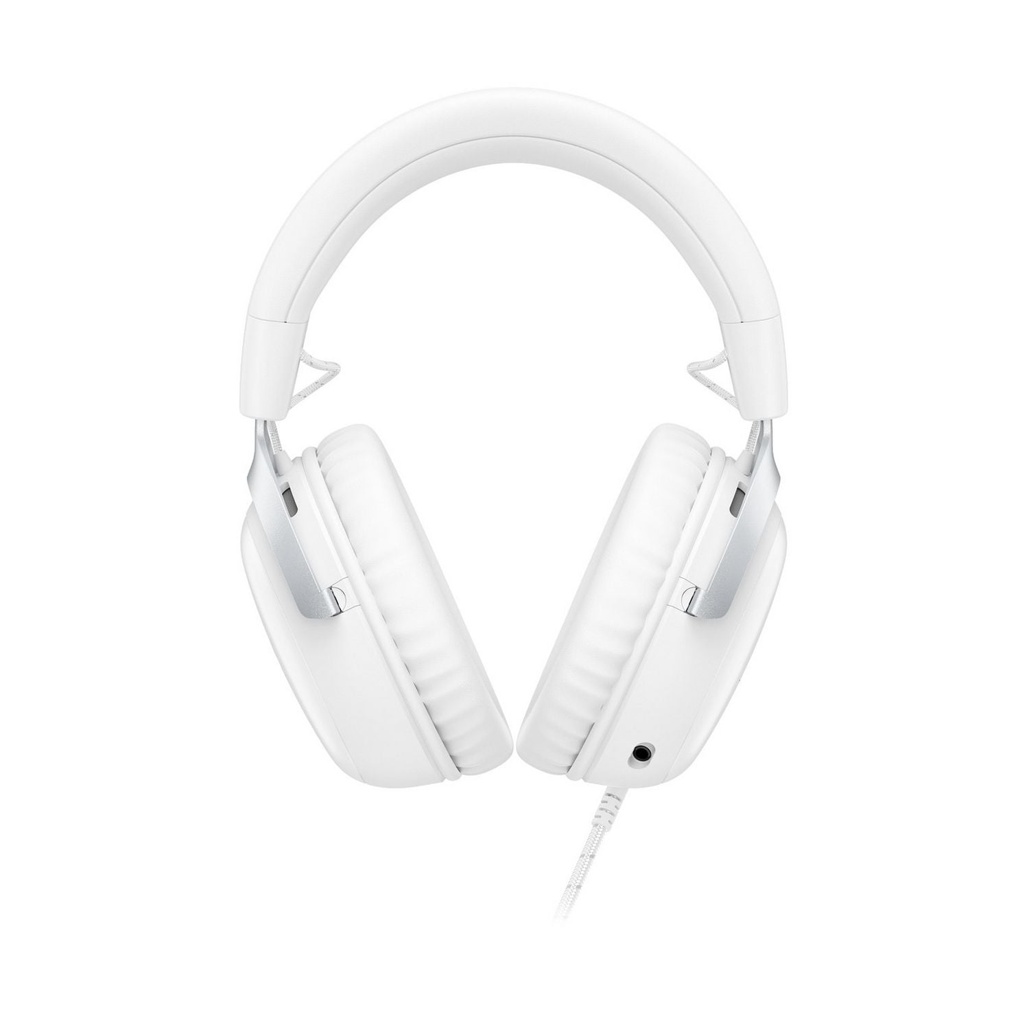 HyperX Cloud III wired gaming headset in white, UK version