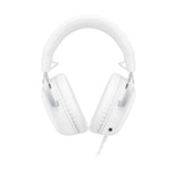 HyperX Cloud III wired gaming headset in white, UK version