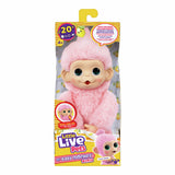 Little Live Pets Luna Lemon baby monkey interactive toy, UK version