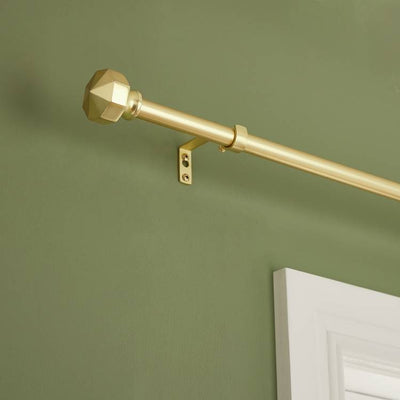 Argos Argos Home Extendable Metal Octagon Gold Curtain Pole - 165 - 300cm- Buy online at McGrocer