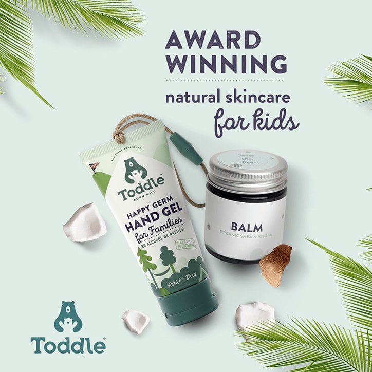 Toddle Baby Adventure Moisturising Balm 30ml Natural Baby Skincare & Toiletries Holland&Barrett   