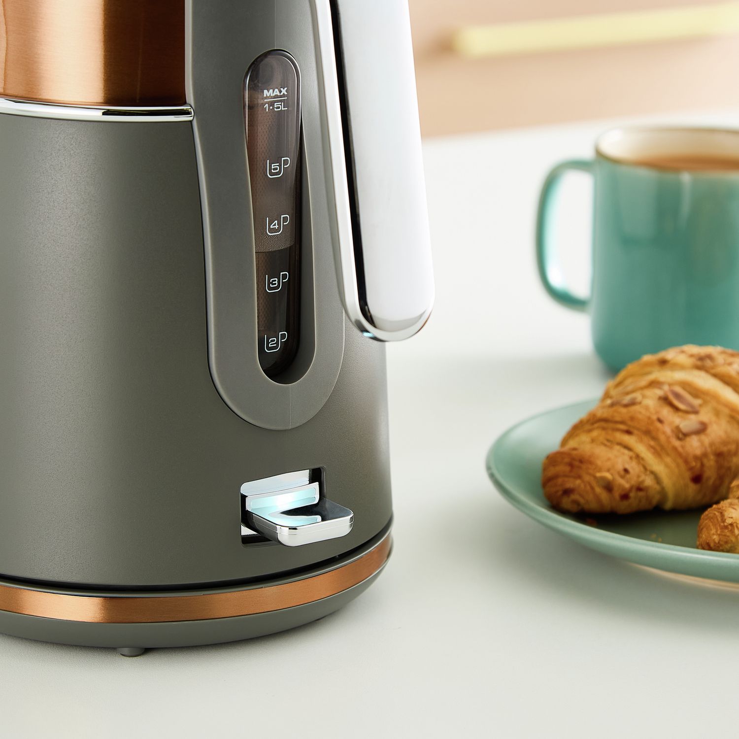 Morphy Richards Signature copper kettle 1.5L (British brand)