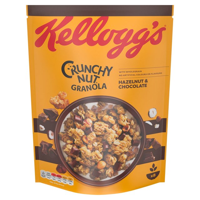 Kellogg's Crunchy Nut Hazelnut &amp; Chocolate Breakfast Granola    380g