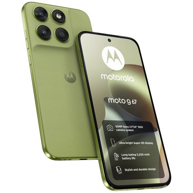 Motorola g67 5G 128GB Nile mobile phone - British product