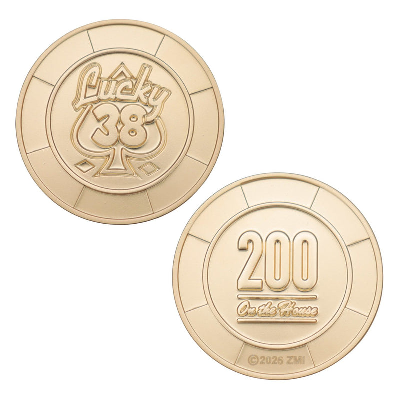 Fallout Lucky 38 imitation gold casino set - British product