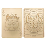 Fallout Lucky 38 imitation gold casino set - British product