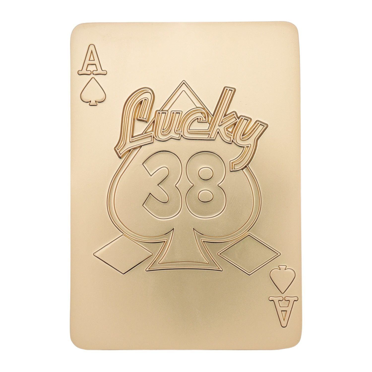 Fallout Lucky 38 imitation gold casino set - British product