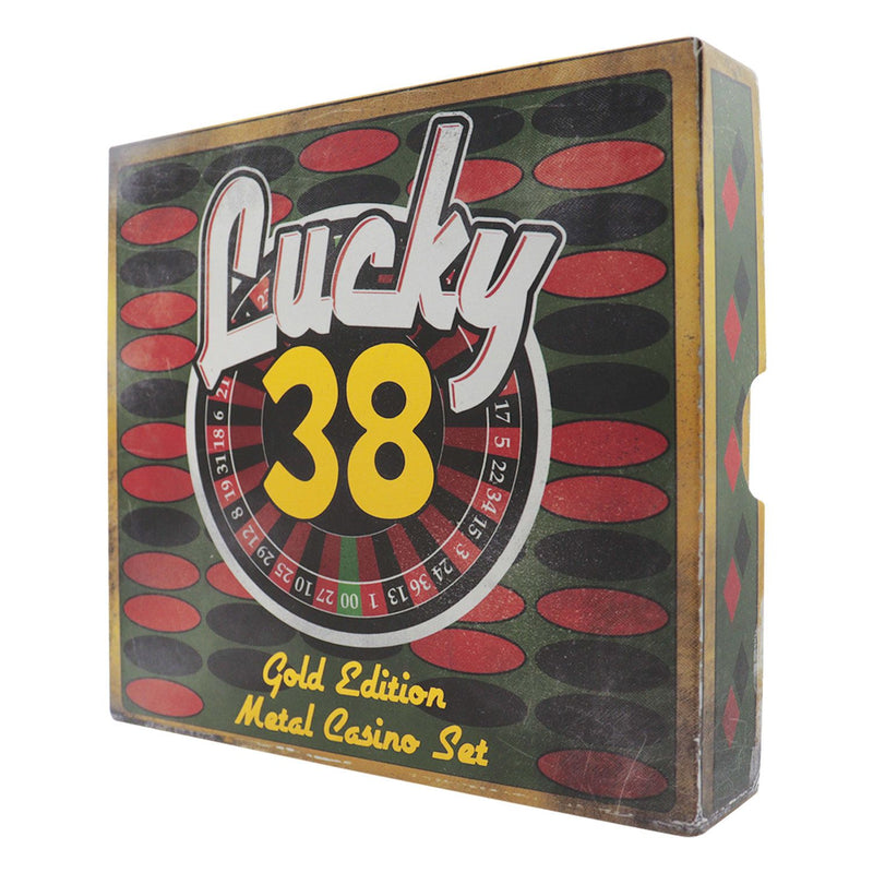 Fallout Lucky 38 imitation gold casino set - British product