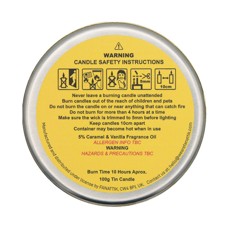 Fanattik Fallout Vault Dweller scented candle set, imported from the UK