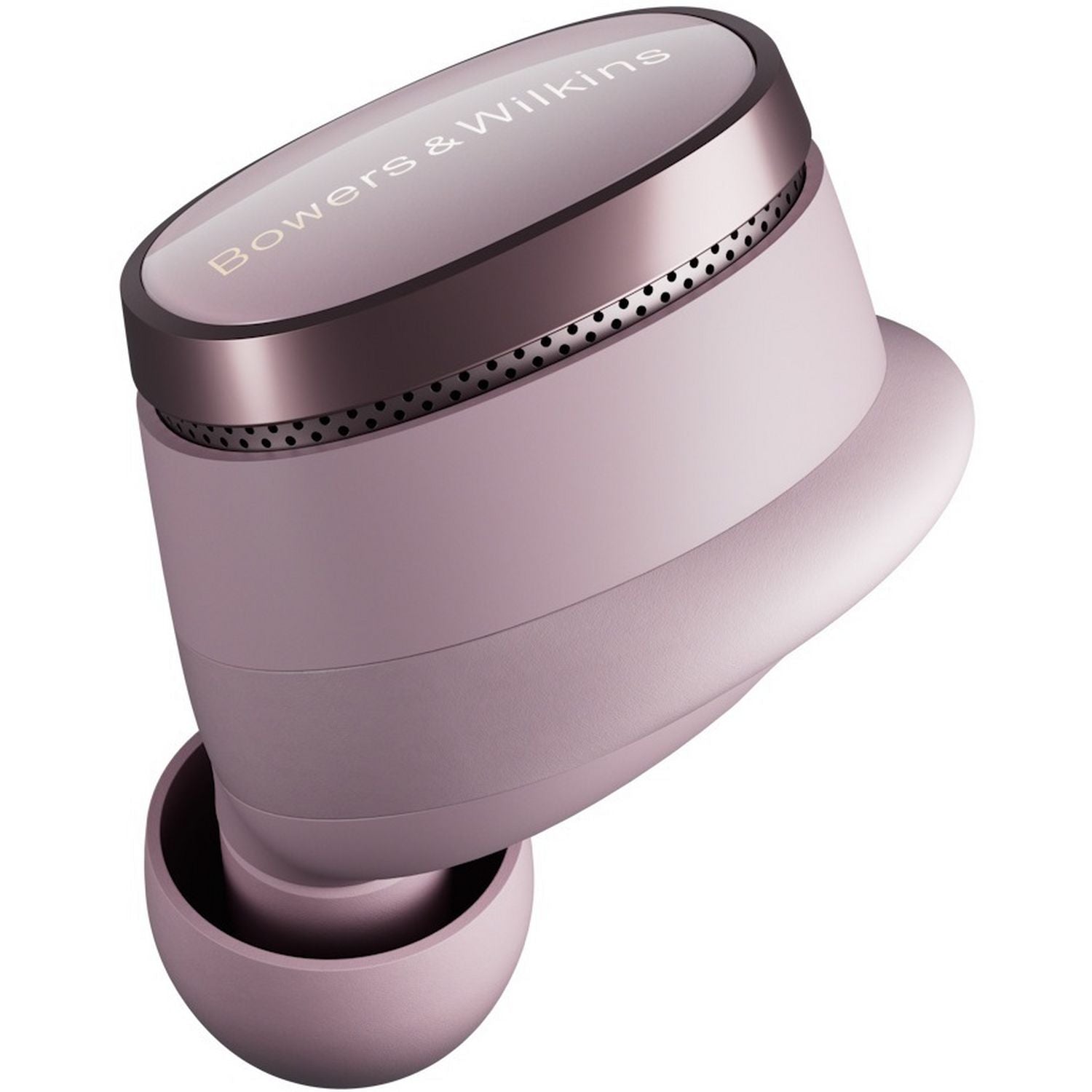 Bowers & Wilkins Pi8 true wireless earbuds pale mauve, imported from the UK