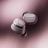 Bowers & Wilkins Pi8 true wireless earbuds pale mauve, imported from the UK