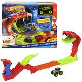 Hot Wheels Monster Trucks Snake Slam Takedown Playset, imported from the UK