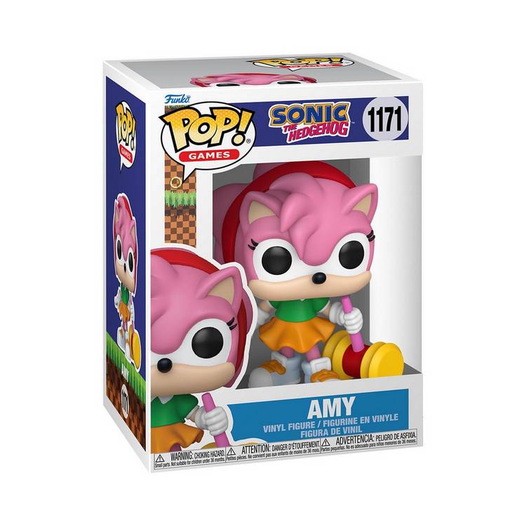 Funko POP! Amy Rose vinyl figure 4 inches, UK version