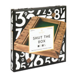 Professor Puzzle Shut The Box wooden game, UK version
