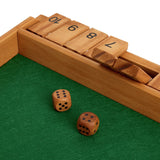 Professor Puzzle Shut The Box wooden game, UK version