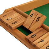 Professor Puzzle Shut The Box wooden game, UK version