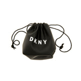 DKNY gold tone drop earrings 6mm width 16mm drop - British product