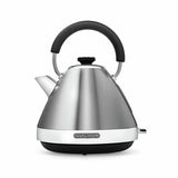 Morphy Richards Venture pyramid kettle silver, imported from the UK