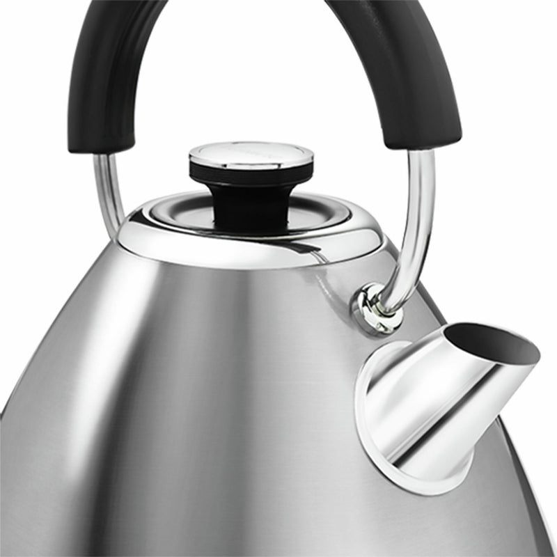 Morphy Richards Venture pyramid kettle silver, imported from the UK