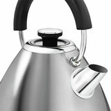 Morphy Richards Venture pyramid kettle silver, imported from the UK