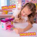 FunLockets secret jewellery box with message recorder pink, UK version