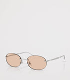 Ray-Ban RB3767 Metal Oval Sunglasses, UK version