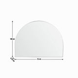 Habitat gold arch wall mirror 100x75cm, UK version