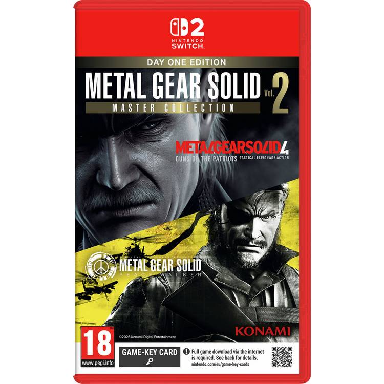 Metal Gear Solid Master Collection Vol 2 Day 1 Edition, UK version