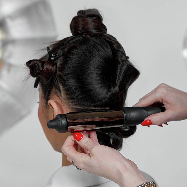GHD Soft Curl Tong Bundle 32mm barrel - British product