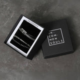 Uncommon Souls braided metal bracelet gift set, imported from the UK