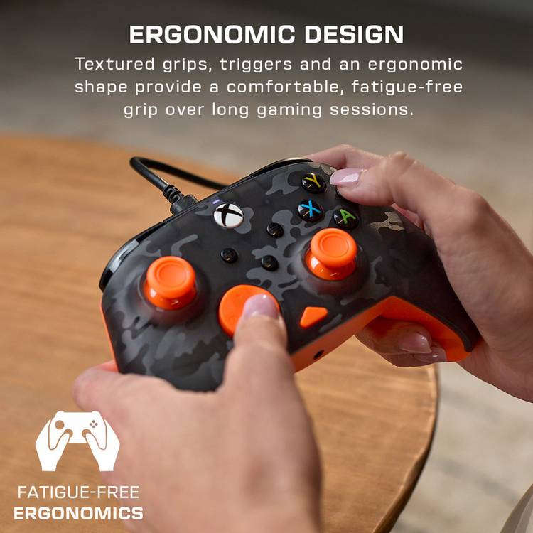 Turtle Beach Rematch Core wired controller orange (British brand)