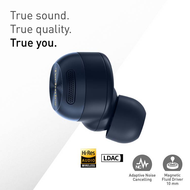 Technics AZ100 in-ear true wireless earbuds midnight blue, imported from the UK