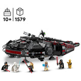 LEGO Star Wars Dark Falcon building toy 75389, imported from the UK