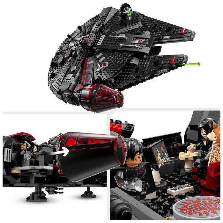 LEGO Star Wars Dark Falcon building toy 75389, imported from the UK
