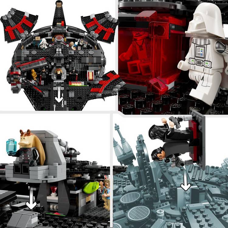 LEGO Star Wars Dark Falcon building toy 75389, imported from the UK