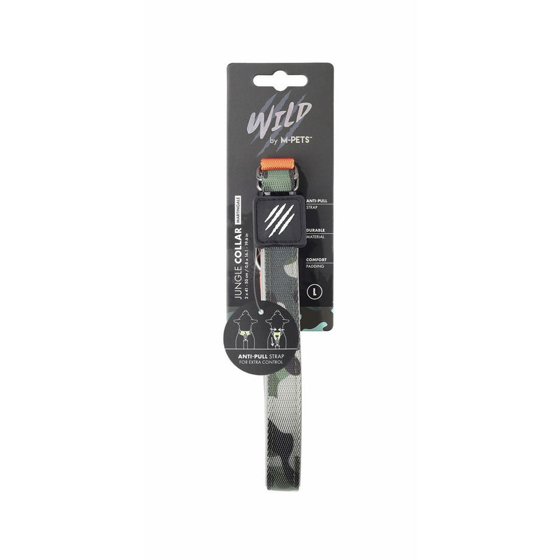 M-PETS Wild Jungle dog collar Large, imported from the UK