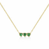 Radley gold plated triple heart necklace, imported from the UK