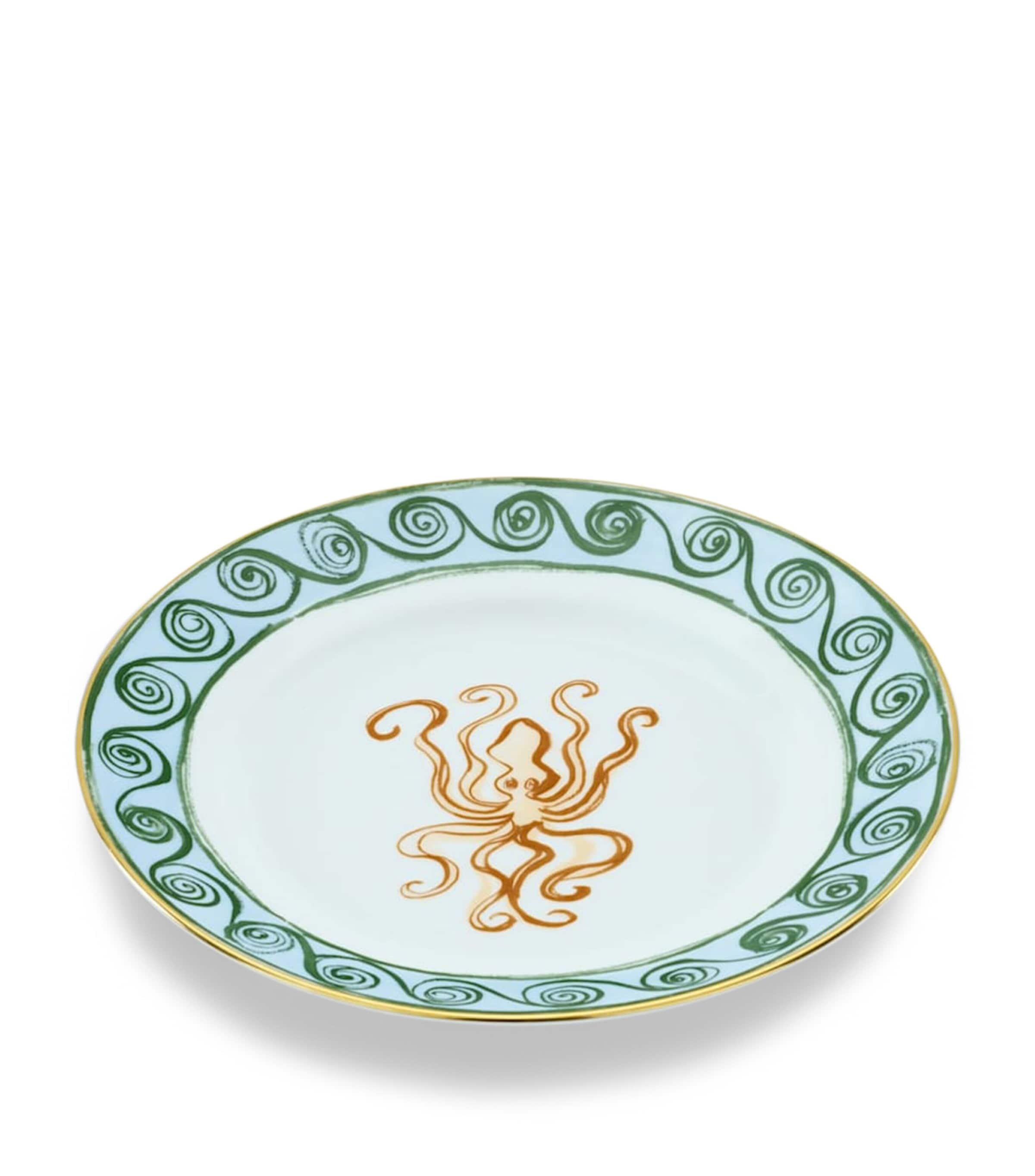 Ginori 1735 porcelain dessert plate Il Viaggio di Nettuno 22cm, UK version