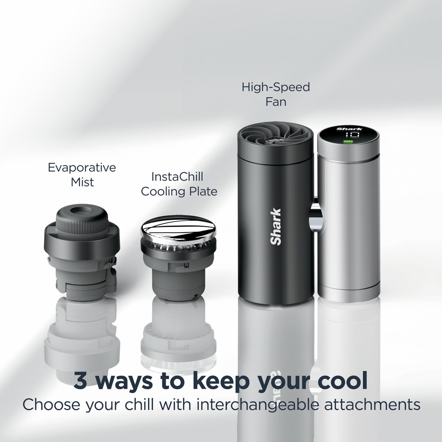 Shark ChillPill 3-in-1 personal cooling system carbon (British brand)