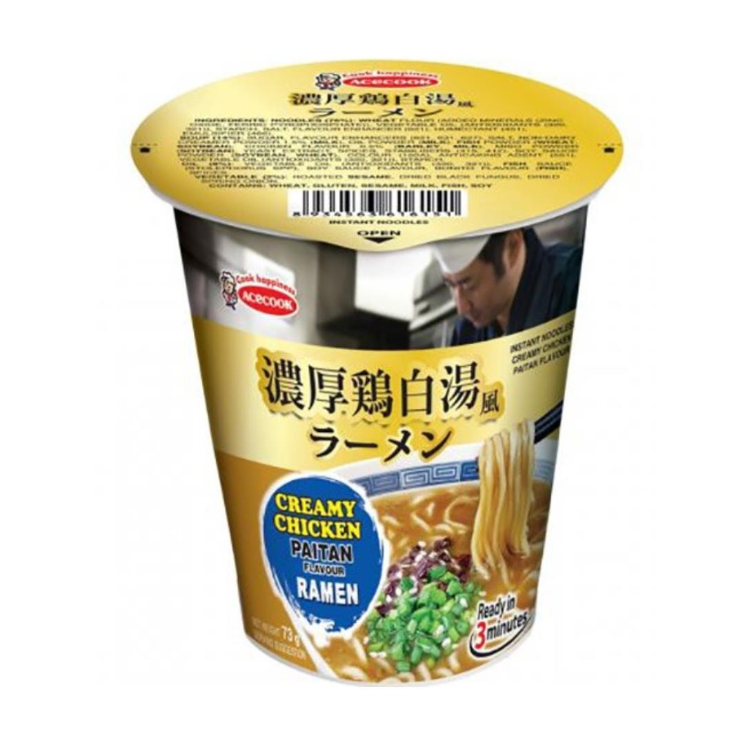 Acecook Ippin ramen cup creamy chicken flavour (British brand)