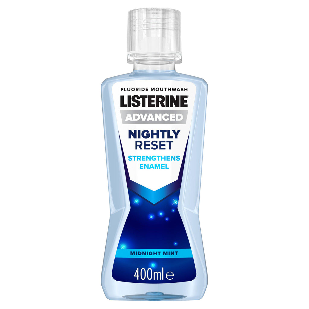 Listerine® Nightly Reset Midnight Mint Mouthwash 400ml